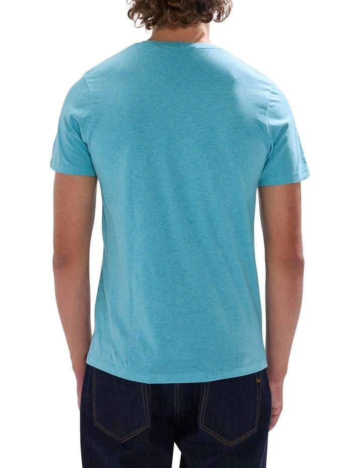 Marle Brando Crew Neck in Teal image 4