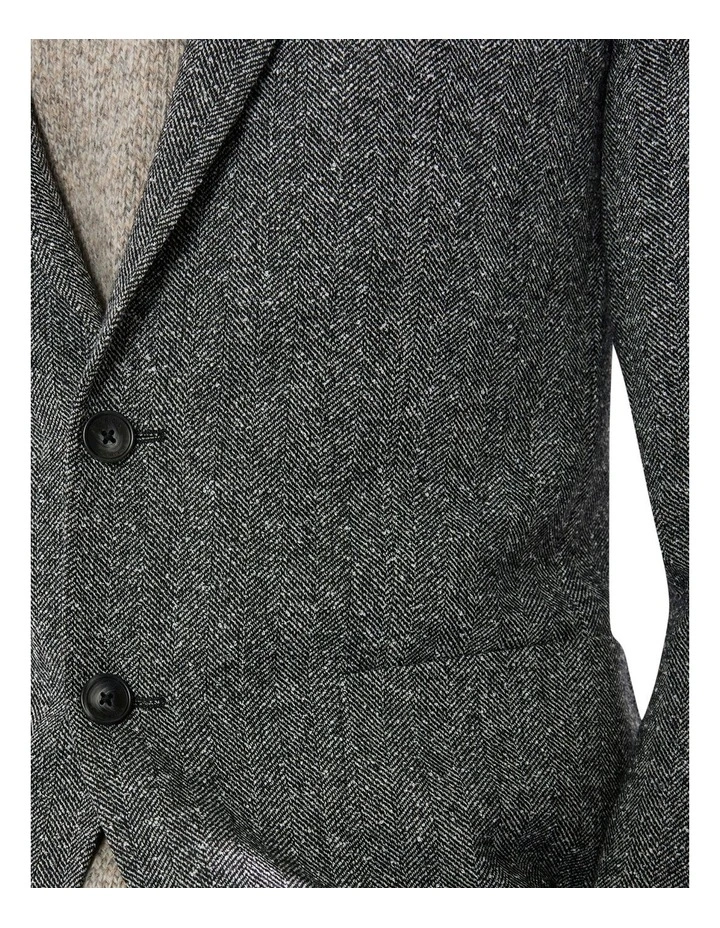 Hiroto Blazer in Charcoal image 3