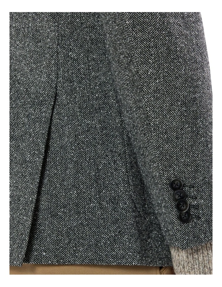 Hiroto Blazer in Charcoal image 4