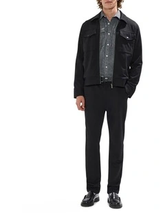 Drew Ponte Chino Pant in Black