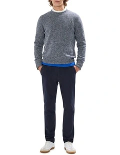Drew Ponte Chino Pant in Navy