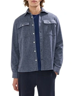 Wright Shirt in Navy