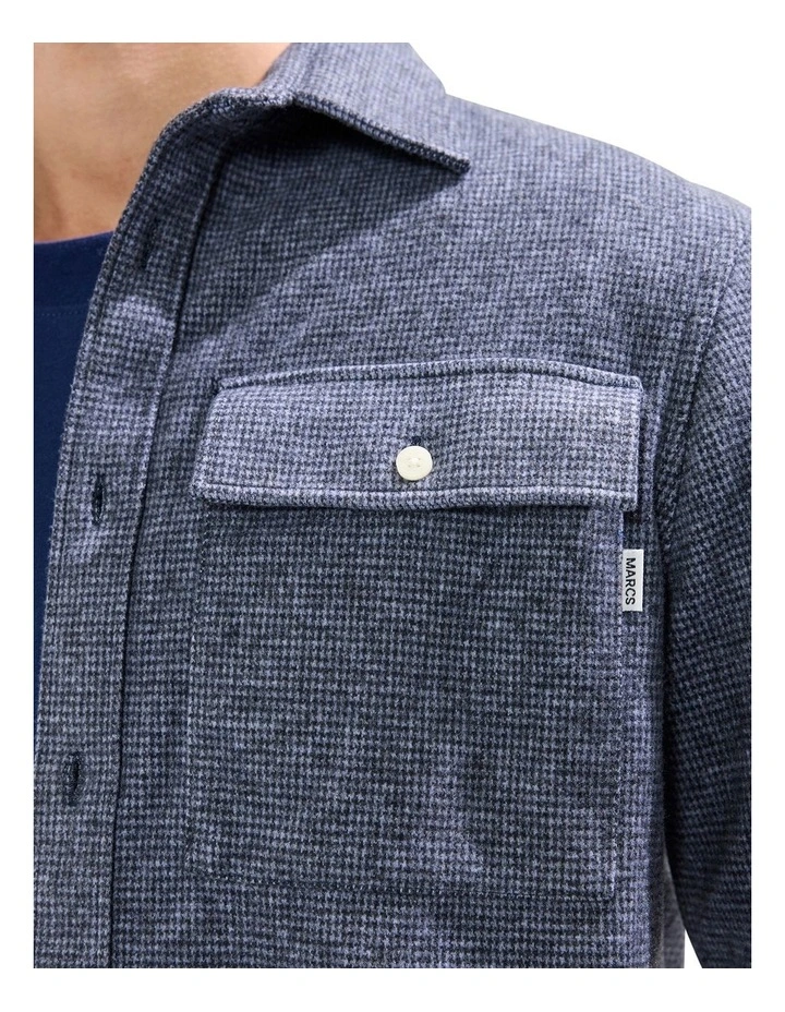 Wright Shirt in Navy image 3