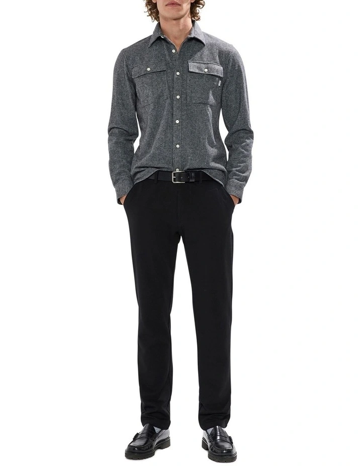 Wright Shirt in Charcoal image 2