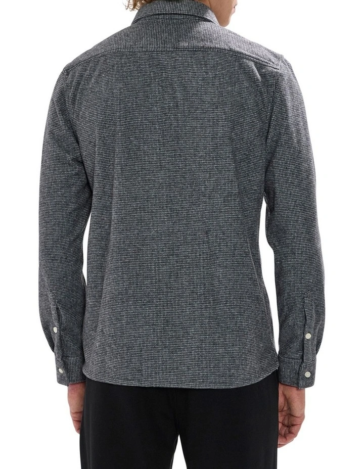 Wright Shirt in Charcoal image 4