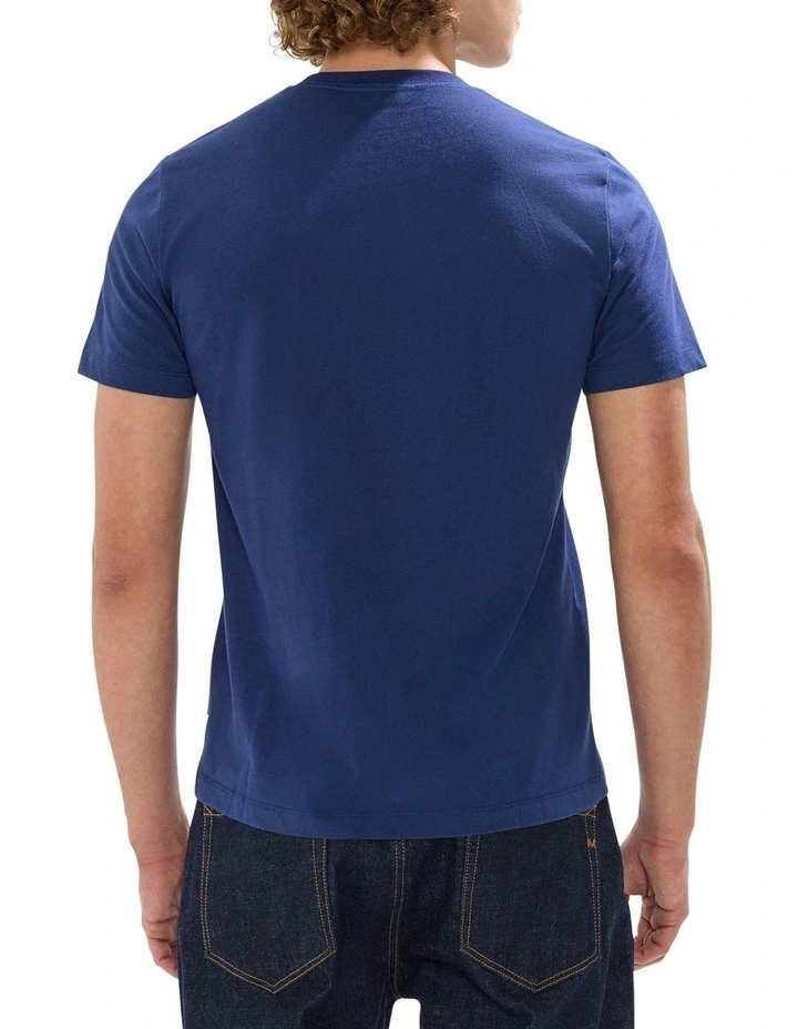 Hot Spring Time Machine Tee in Navy image 4