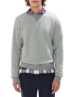 Cotton Sweat in Grey Marle
