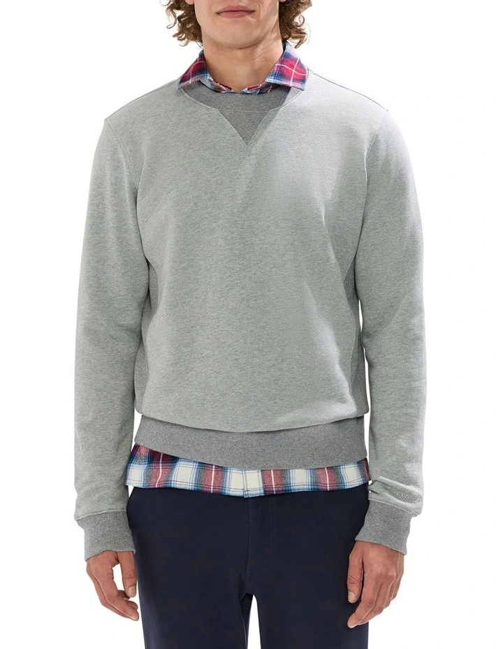Cotton Sweat in Grey Marle image 1