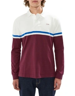 Herbie Brushed Rugby Top in Fig