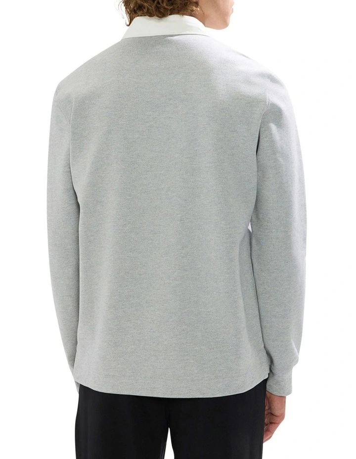 Dennis Rugby Top in Grey Marle image 4
