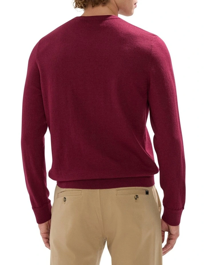 Saru Wool Blend Knit in Fig image 4