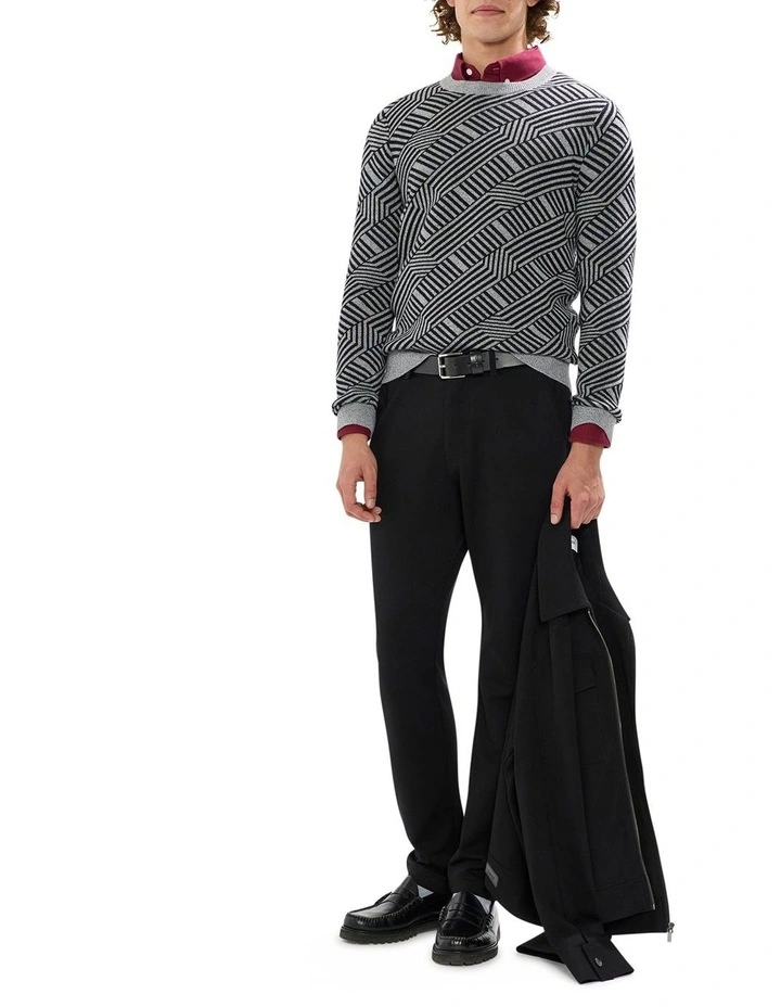 Champions Wool Blend Knit in Charcoal image 2