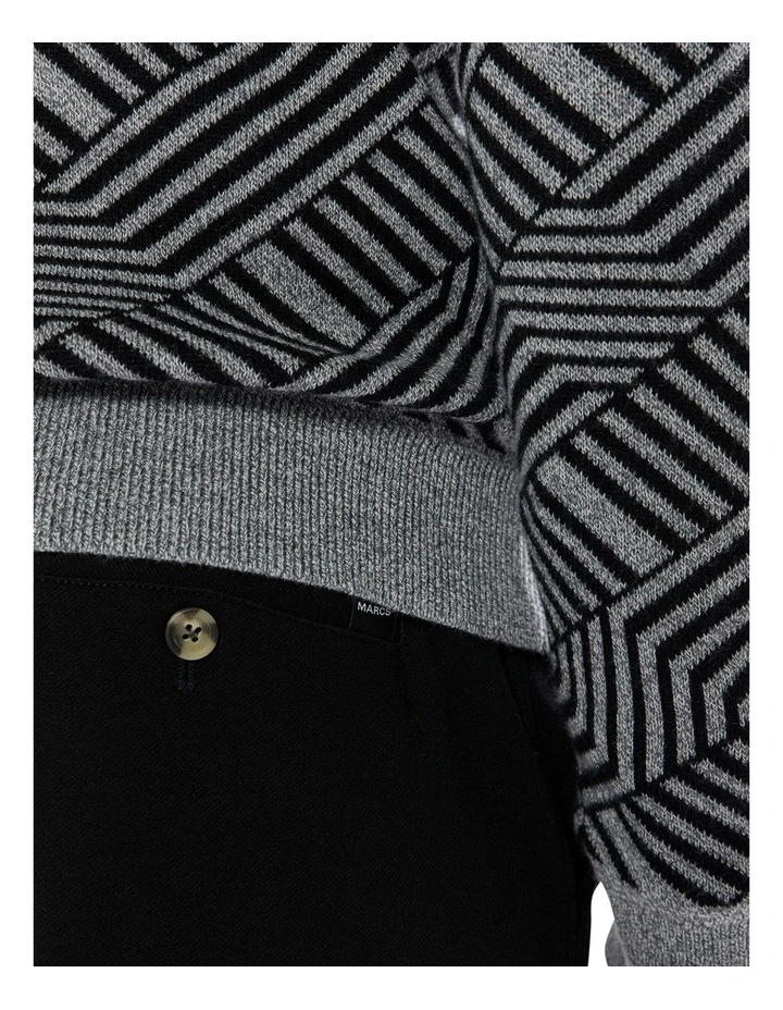 Champions Wool Blend Knit in Charcoal image 4