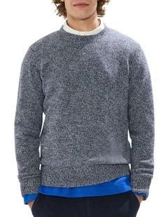Taniela Merino Knit in Blue Multi