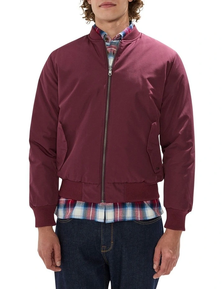 Mingyu Reversible Bomber in Fig/Black image 2