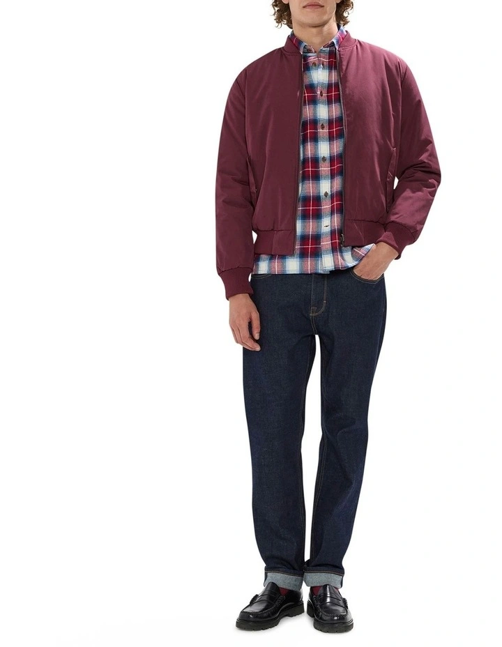 Mingyu Reversible Bomber in Fig/Black image 3