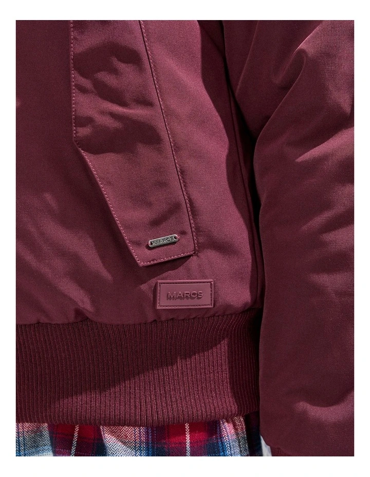 Mingyu Reversible Bomber in Fig/Black image 4