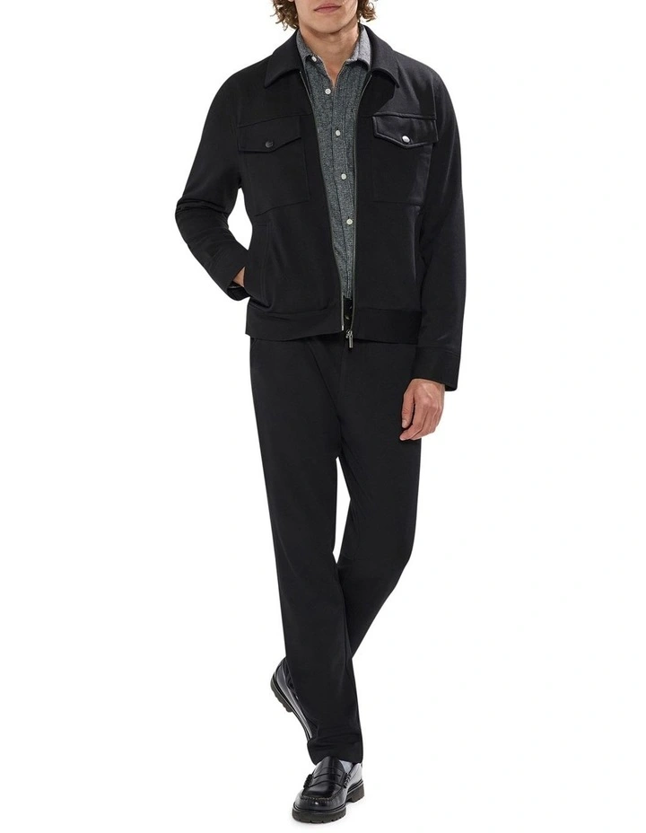 Drew Ponte Jacket in Black image 2