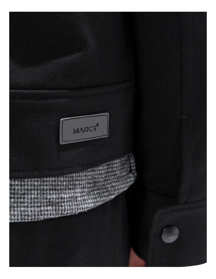 Drew Ponte Jacket in Black image 4