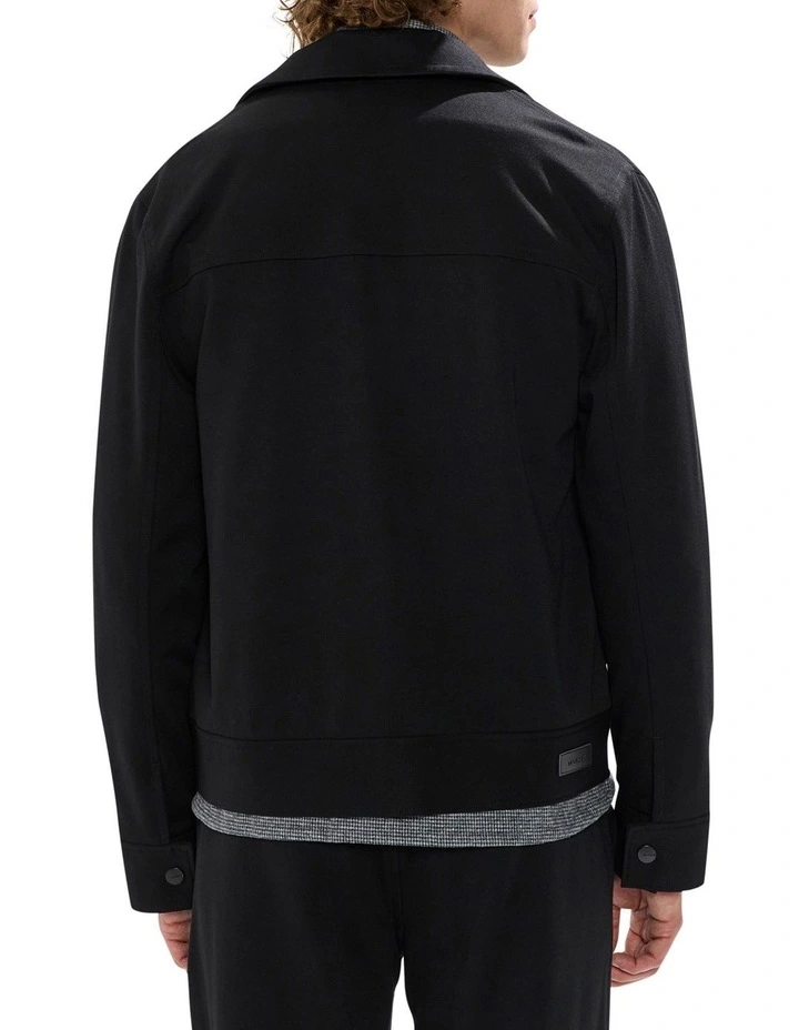 Drew Ponte Jacket in Black image 5