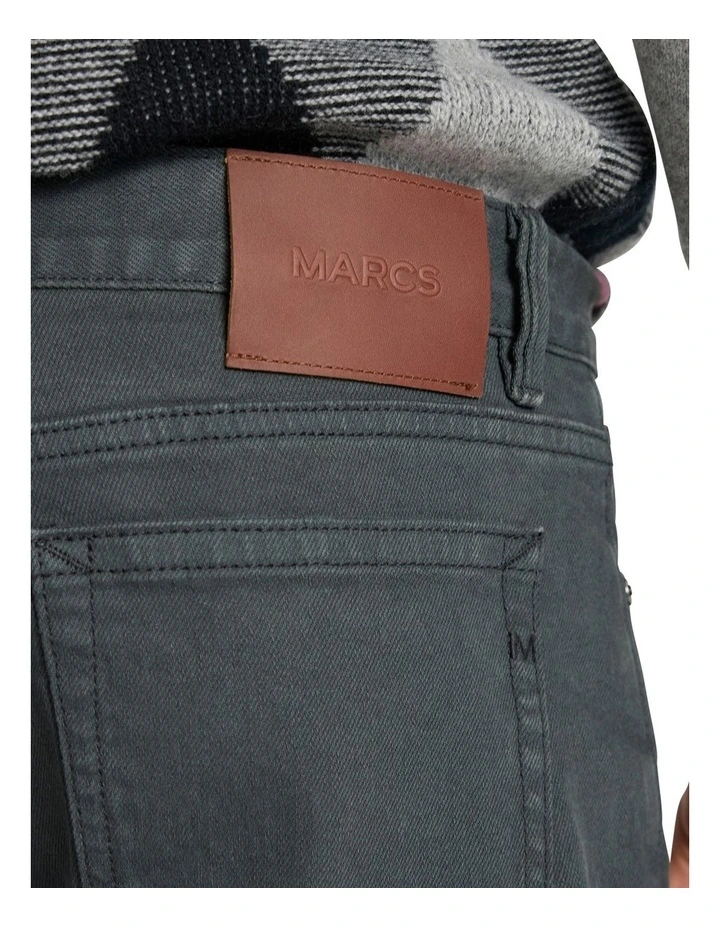 Jordan Slim Leg Jean in Charcoal image 4