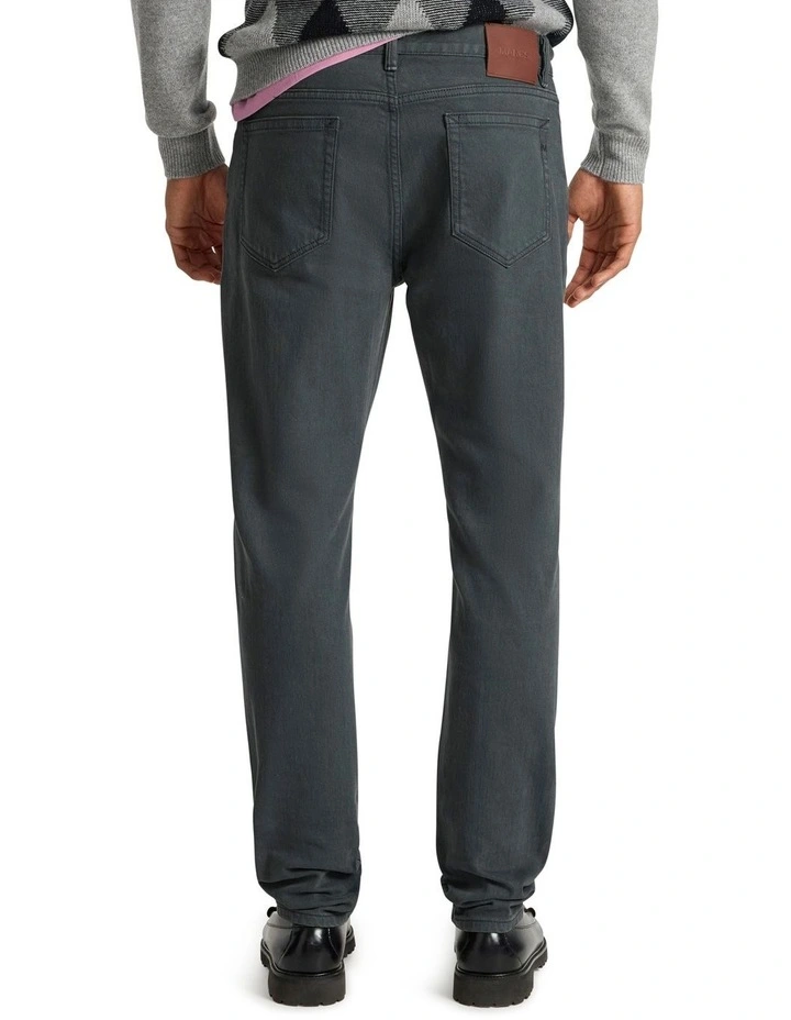 Jordan Slim Leg Jean in Charcoal image 5