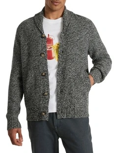 I Want It All Cardigan in Black/White