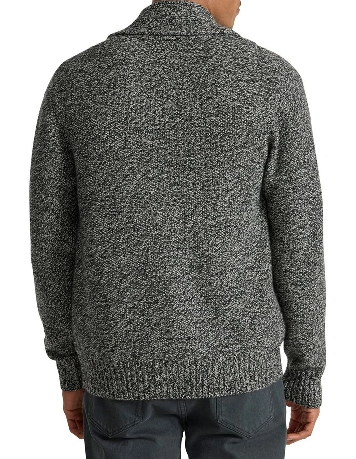 I Want It All Cardigan in Black/White image 5