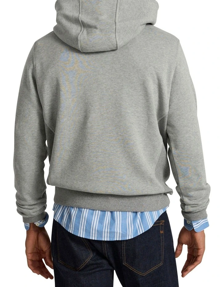 Rebel Heart Hoodie in Grey Marle image 5