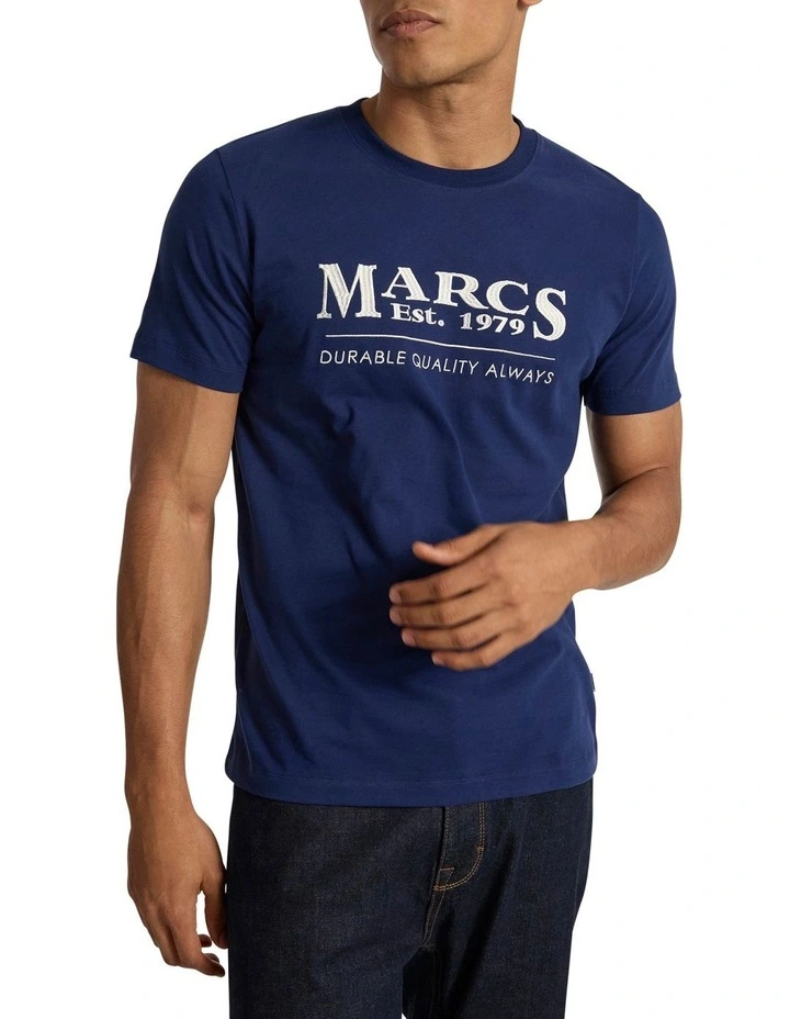 Marcs Tee in Navy image 1