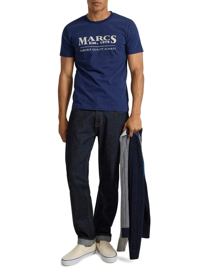 Marcs Tee in Navy image 2