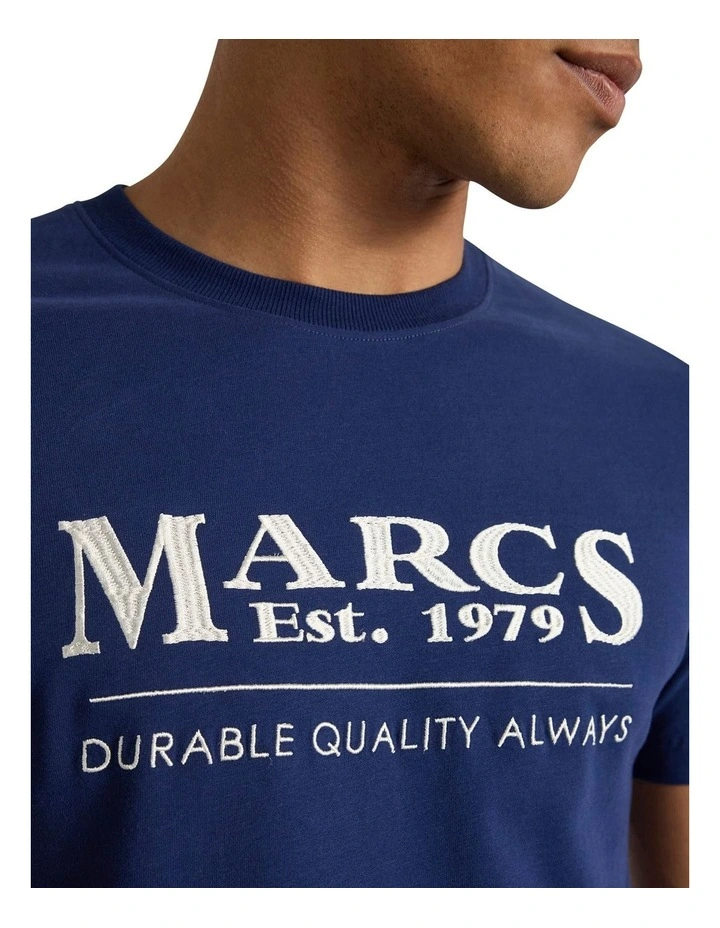 Marcs Tee in Navy image 3