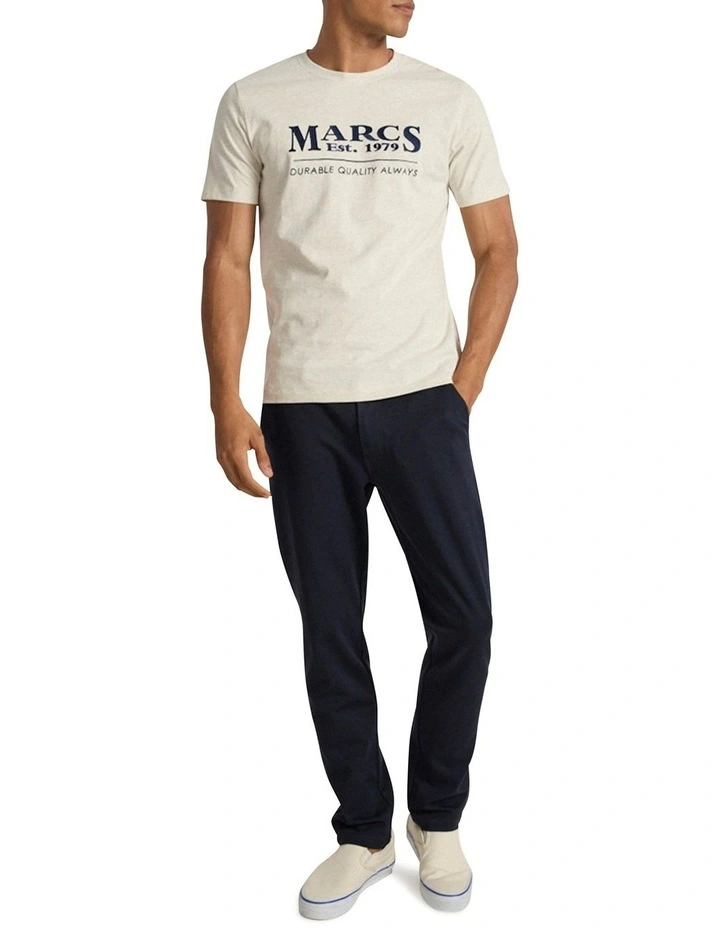 Marcs Tee in Oatmeal image 2
