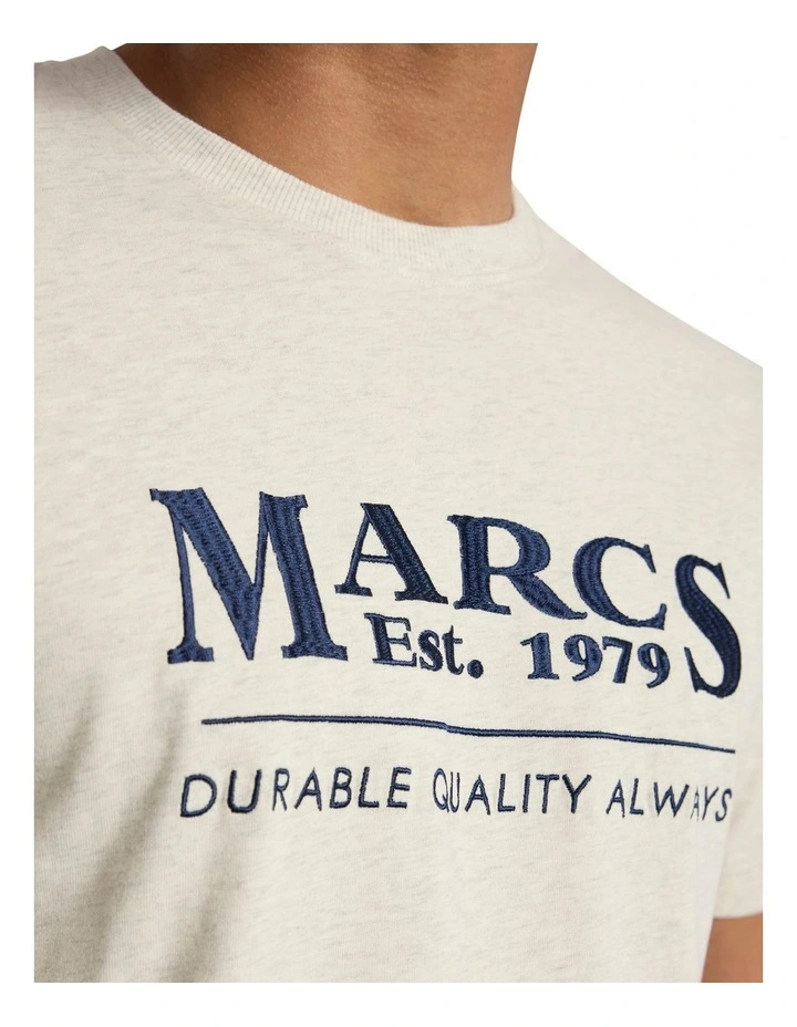 Marcs Tee in Oatmeal image 3
