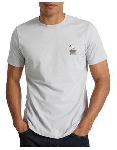 King of the Bin Tee in Grey