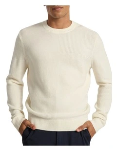 Mirrorball Textured Knit in Birch