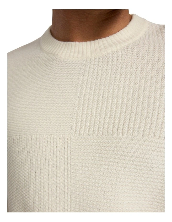 Mirrorball Textured Knit in Birch image 3