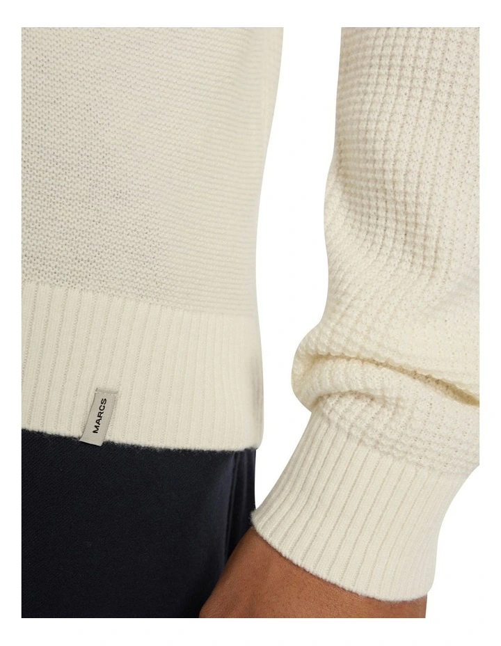 Mirrorball Textured Knit in Birch image 4