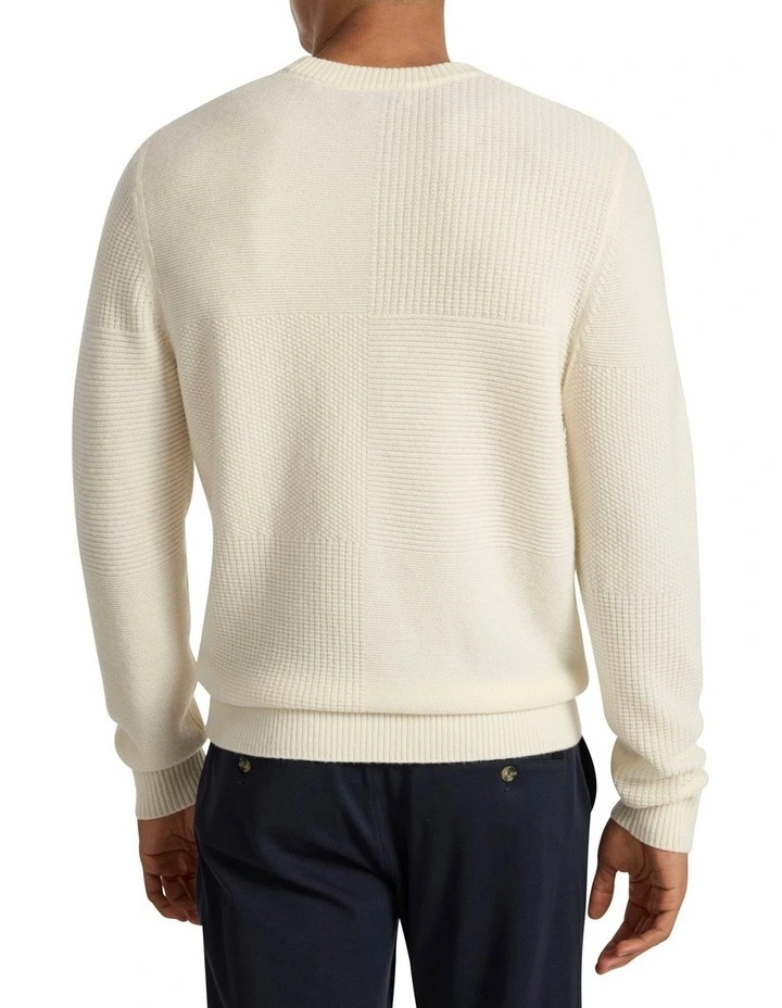 Mirrorball Textured Knit in Birch image 5