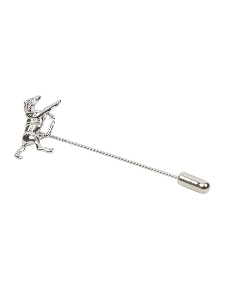 Oaks Lapel Pin in Silver image 1