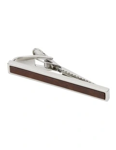 Louis 5 Cm Tie Bar in Silver