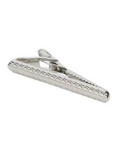 Pierre 5 Cm Tie Bar in Silver