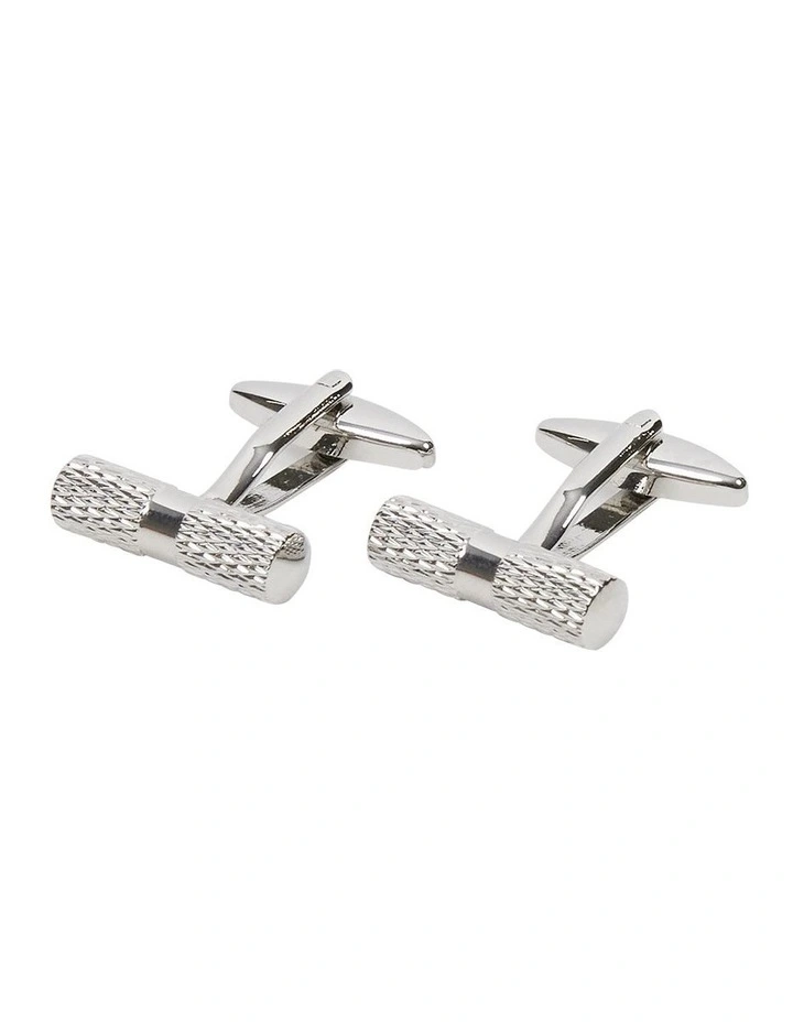Henri Cuff Link in Silver image 1