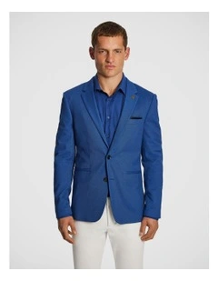 Taranto Knitted Blazer in Blue