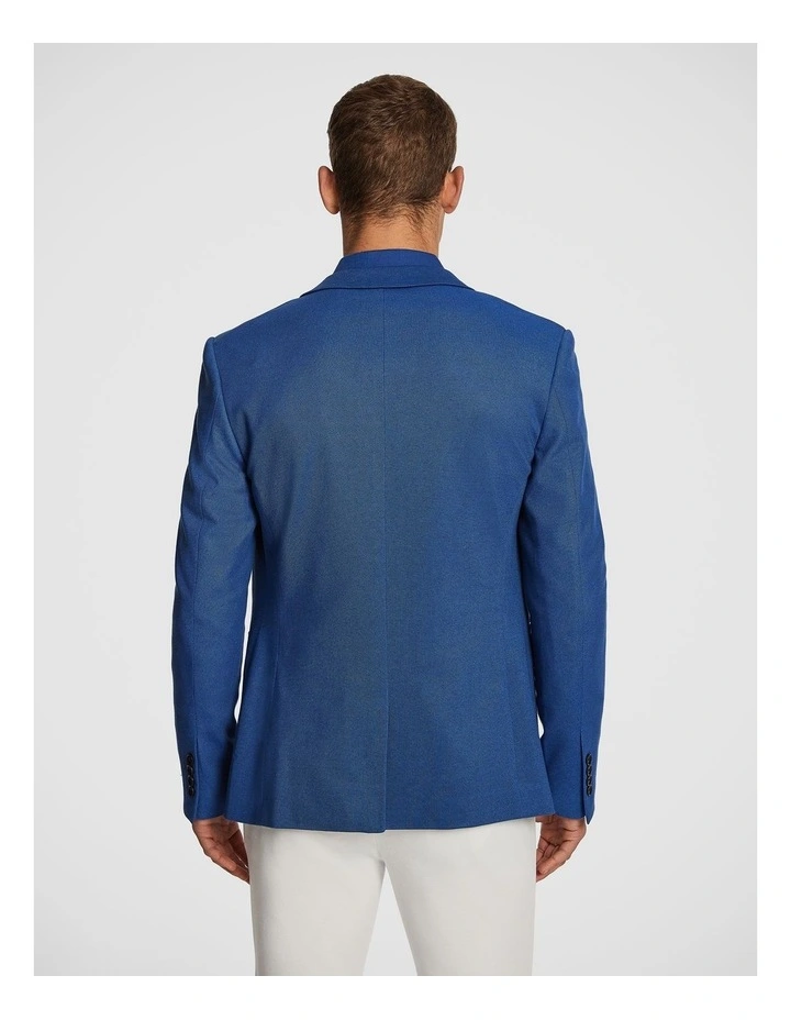 Taranto Knitted Blazer in Blue image 2