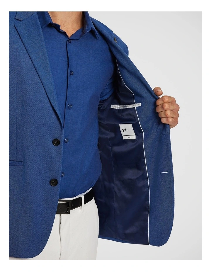 Taranto Knitted Blazer in Blue image 4