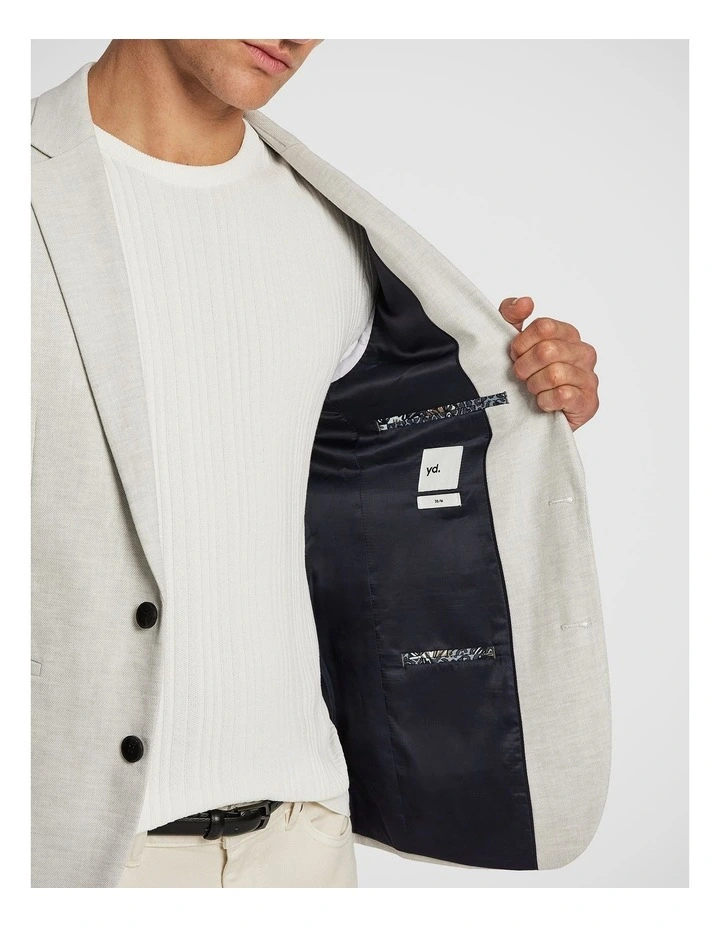 Palermo Linen Jacket in Grey image 4