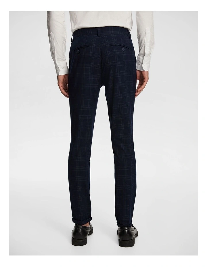 Alpa Skinny Chino in Navy image 2