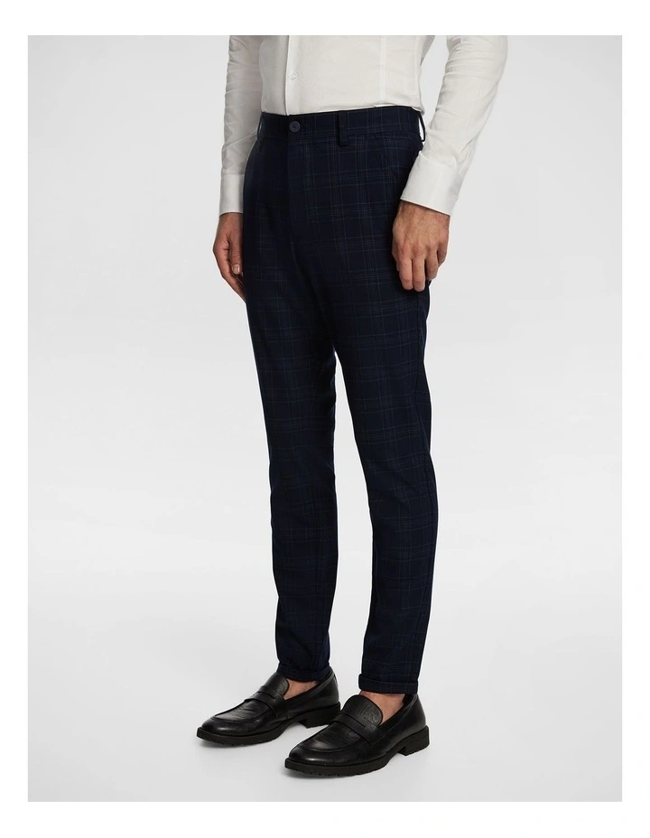Alpa Skinny Chino in Navy image 3