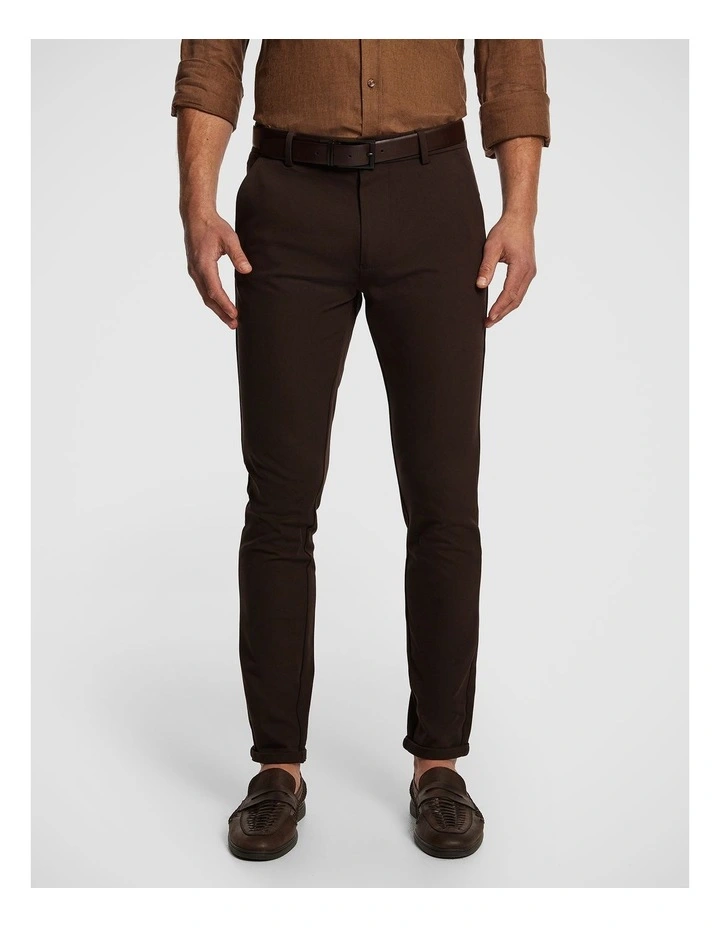 Energy Hyper Stretch Chino in Brown image 1
